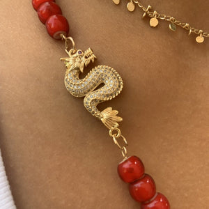 Daphanie Dragon Necklace